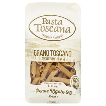Макаронні вироби Pasta Toscana Пенне рігате 500г - купити, ціни на КОСМОС - фото 1
