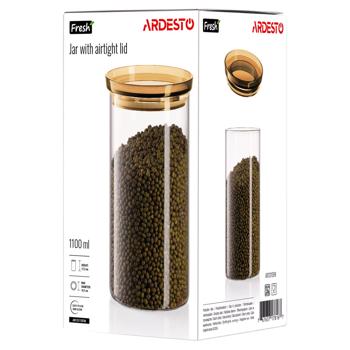 Банка для зберігання Ardesto Fresh 1100мл - купити, ціни на ULTRAMARKET - фото 2
