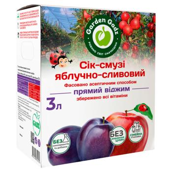 Gadz Apple Plum  Smoothie Juice 3l - buy, prices for - photo 1