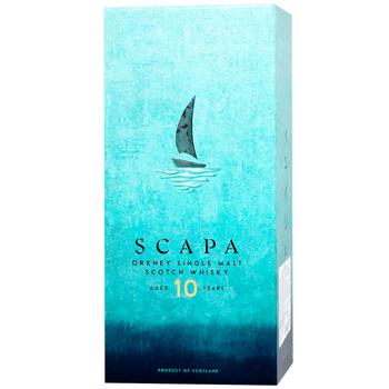 Віскі Scapa 10 років 48% 0,7л - купити, ціни на WINETIME - фото 2