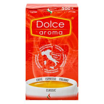 Кава Dolce Aroma Classic мелена 500г - купити, ціни на ULTRAMARKET - фото 1