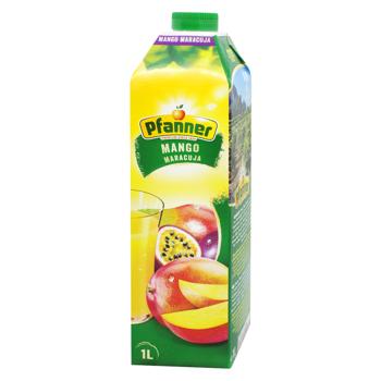 Pfanner Mango-Passion Fruit Juice-Containing Drink 1l