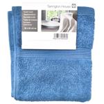 Tarrington House Blue Terry Towel 30x50cm