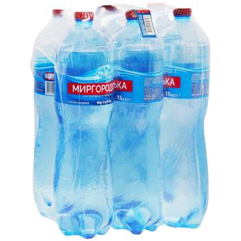 Вода мінеральна Миргородська сильногазована 1,5л - купити, ціни на Епіцентр FOOD - фото 6