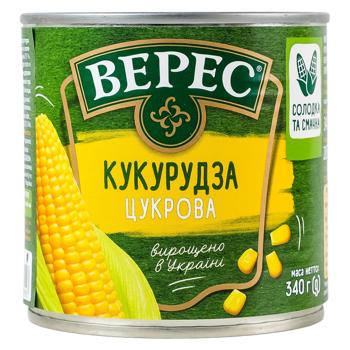 Кукурудза Верес цукрова 340г - купити, ціни на Чудо Маркет - фото 2