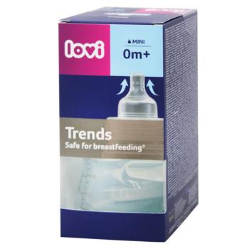Lovi Trends Mini Flow Bottle 0m+ 120ml Green - buy, prices for NOVUS - photo 1