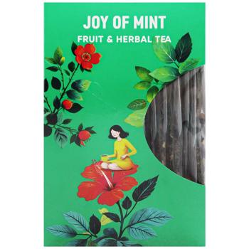 Чай травяной с каркаде Tea Moments Joy of Mint 2,2 г*15шт - купить, цены на Auchan - фото 2