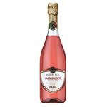 Вино ігристе Poderi Alti Lambrusco рожеве напівсолодке 7,5% 0,75л