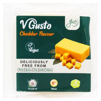 Cheese product cheddar Vgusto vegetable 200g Greece - buy, prices for ULTRAMARKET - photo 1