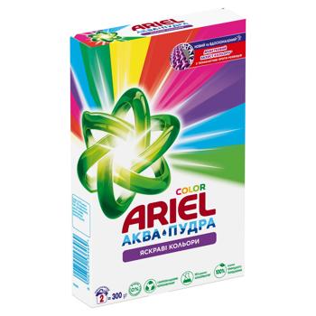 Ariel Aqua-Powder Color Automat Washing Powder 300g - buy, prices for Supermarket "Kharkiv" - photo 3