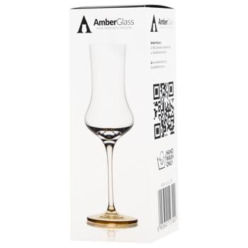 Бокал Amber Glass G301 Gold для граппы 95мл - купить, цены на WINETIME - фото 1