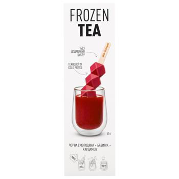 Space Ice Frozen Tea Black Currant, Basil and Cardamom Concentrated Tea 45g - buy, prices for WINETIME - photo 2