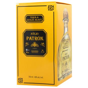 Текила Patron Anejo 40% 0,7л - купить, цены на NOVUS - фото 2