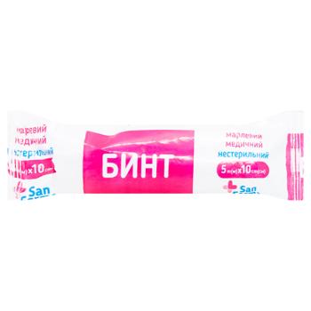 San Farma Medical Non-Sterile Bandage 5m x10cm - buy, prices for EKO Market - photo 1