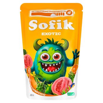 Sofik Exotic Juice Drink with Guava Flavor 200ml - buy, prices for Torba - photo 2