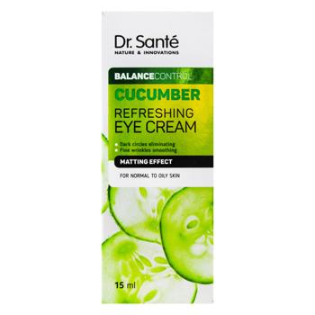 Крем під очі Dr.Sante Cucumber Освіжаючий 15мл - купити, ціни на - фото 3