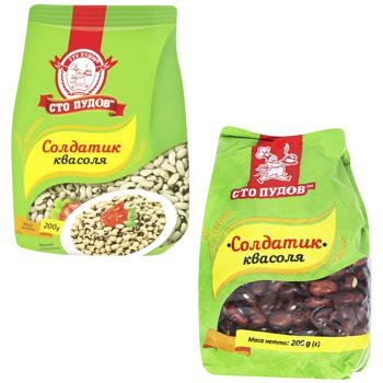 Фасоль Сто пудов Cолдатик 200г - купить, цены на Auchan - фото 1