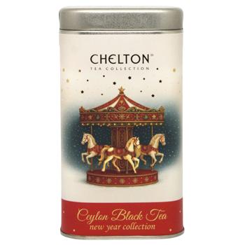 Чай Челтон 100 г з/б Святкова карусель - купить, цены на КОСМОС - фото 1
