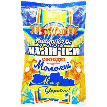 Палочки кукурузные Легион Молочные сладкие 150г