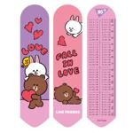 Yes Line Friends Love 2D Bookmark