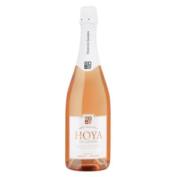Вино ігристе Hoya de Cadenas Cava рожеве сухе 12% 0,75л