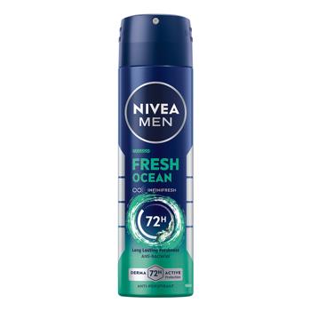 Антиперспірант аерозольний Nivea Men Свіжість океану 150мл - купити, ціни на Чудо Маркет - фото 1