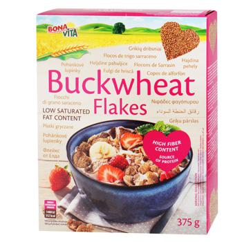 Хлопья гречневые Bona Vita 375г - купить, цены на NOVUS - фото 1