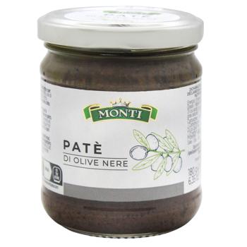Monti paste of black olives 180g - buy, prices for NOVUS - photo 1