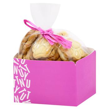 Nutty Vanilla Paws Shortbread Cookies with Milk Chocolate 220g - buy, prices for WINETIME - photo 1