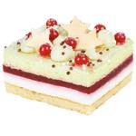 Pistachio Cake with Raspberry Jelly