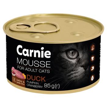 Carnie Wet Food with Duck, Pumpkin, Cranberry and Jelly for Cats 85g - buy, prices for Grono - photo 1