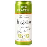 Напій ігристий Fratelli Fragolino Bianco білий напівсолодкий 6-6,9% 0,33л