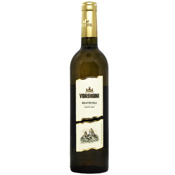 Vardiani Rkaciteli White Dry Wine 9.5-14% 0.75l - buy, prices for Auchan - photo 1