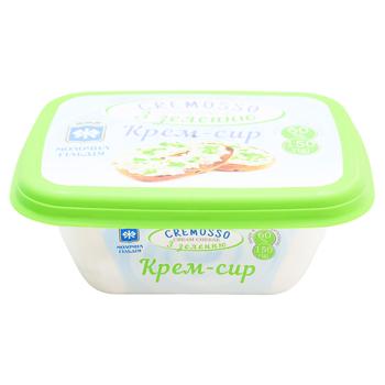 Molochna Hildiia Cremosso Cream-cheese with Herbs 60% 150g