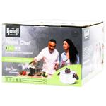 Кастрюля Krauff Prime Chef с крышкой 20см 3,6л