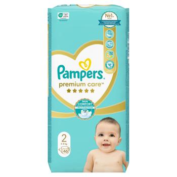 Подгузники Pampers Premium Care Mini 2 4-8кг 46шт - купить, цены на METRO - фото 3