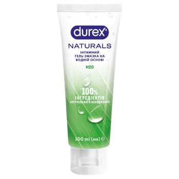 Durex Naturals Intimate Lubricant Gel 100ml - buy, prices for COSMOS - photo 1