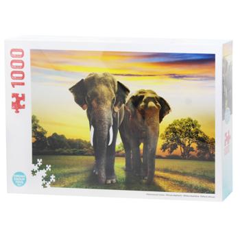 DGT-Games African Elephants Puzzle 1000 elements
