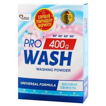 Стиральный порошок ProWash Весенняя свежесть 400г - купить, цены на Auchan - фото 7