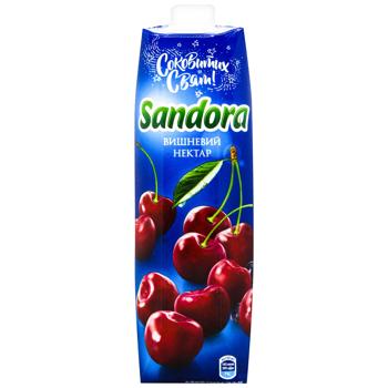 Нектар Sandora вишневый 0,95л - купить, цены на КОСМОС - фото 1