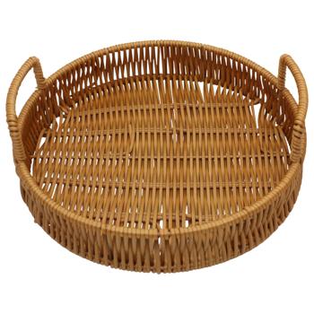 Wicker Fruit Bowl 24,5*4,5cm - buy, prices for COSMOS - photo 1