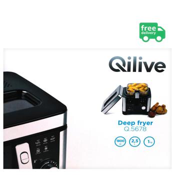 Фритюрница Qilive Q.5678 - купить, цены на Auchan - фото 2