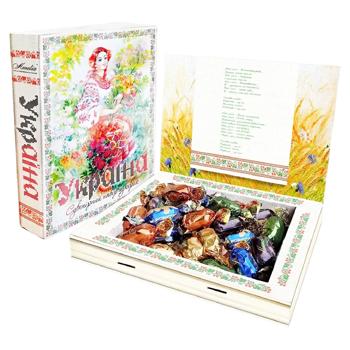 Цукерки Україна Амелія сув.наб.0,5 кг - купить, цены на Grono - фото 1