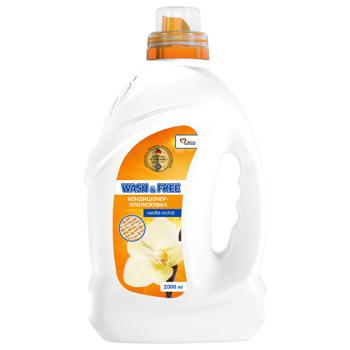 Wash & Free Vanilla Orchid Fabric Conditioner 2l - buy, prices for Tavria V - photo 1