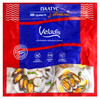 Veladis Halibut with Vegetables Frozen 400g - buy, prices for Tavria V - photo 1