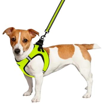 Barksi Mesh Vest Nylon Dog Harness XS 34cm Yellow - buy, prices for MasterZoo - photo 2