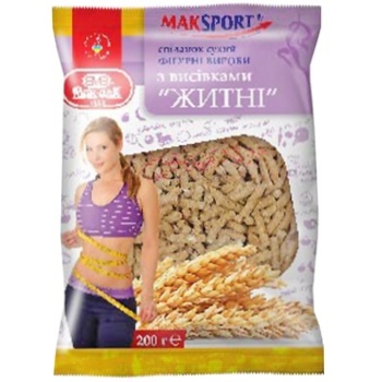 Mac Dak Sweet Rye Bran 200g - buy, prices for EKO Market - photo 1