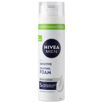 Nivea Men Shaving Foam for Sensitive Skin 200ml - buy, prices for COSMOS - photo 1