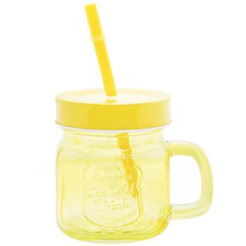 Actuel Jar with Straw 250ml - buy, prices for Auchan - photo 2