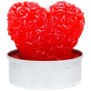 ZED Heart Decorative Candle